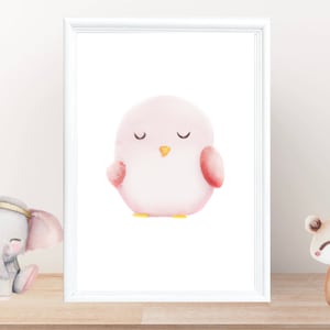 Animal Poster - Bird Birdy - Digital File