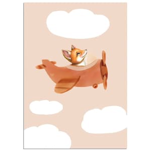 Poster animale - Volpe - Poster premium su carta opaca