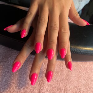 Hard Gel Luxury Press on Nails, Apres Press Ons Instant Acrylics