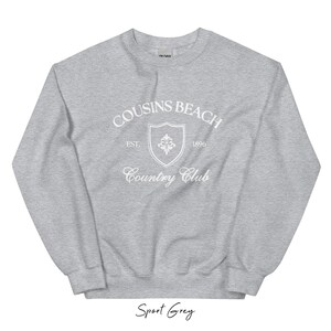 Cousins Beach Sweatshirt, TSITP, The Summer I Turned Pretty, TSITP Merch, Team Conrad, Team Jeremiah, Conrad Fisher, Jeremiah Fisher, Belly