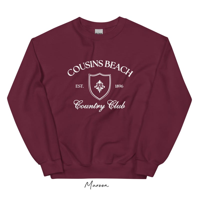 Cousins Beach Sweatshirt, TSITP, The Summer I Turned Pretty, TSITP Merch, Team Conrad, Team Jeremiah, Conrad Fisher, Jeremiah Fisher, Belly
