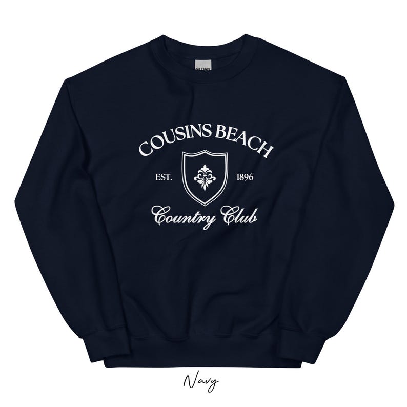Cousins Beach Sweatshirt, TSITP, The Summer I Turned Pretty, TSITP Merch, Team Conrad, Team Jeremiah, Conrad Fisher, Jeremiah Fisher, Belly