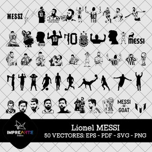 50 Messi Vectors