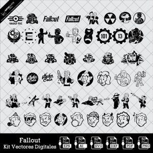 50 Fallout-Vektoren