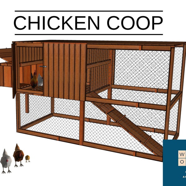 Chicken Coop Plans Etsy