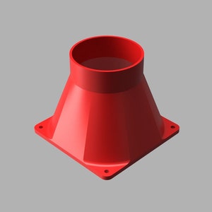 120mm Fan to Duct adapter 3&quot; 4&quot; 5&quot;