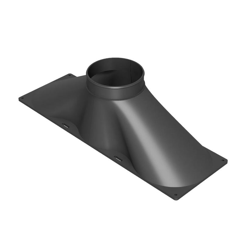 Triple 140mm Fan to Duct Adapter, 3