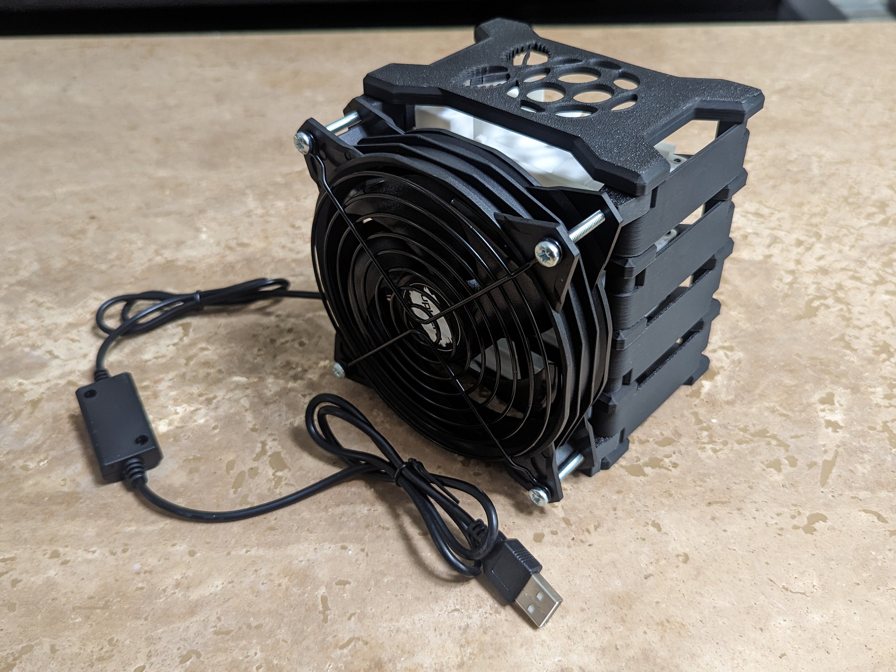 Raspberry Pi Cluster Case for Pi 5, 4B, 3B - Stackable Server Rack With ...