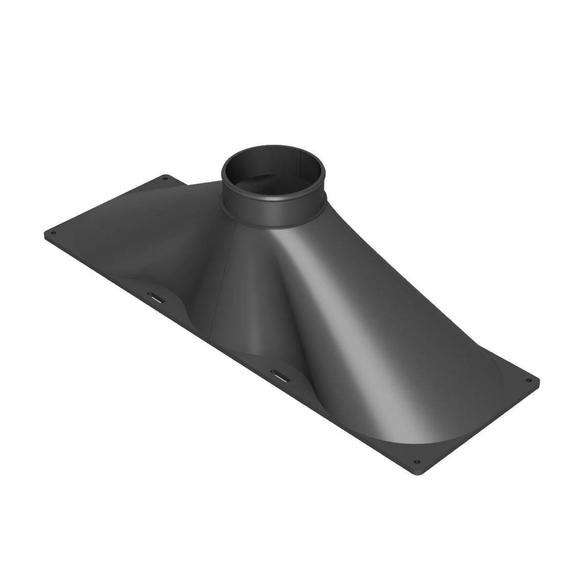 Triple 140mm Fan to Duct Adapter, 3