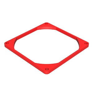 92mm PC Fan Spacer and Riser, 5mm to 50mm Thickness Shroud for Custom PC Cooling, Radiator Clearance, Noise Reduction Mod