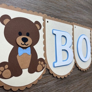 Teddy Bear Baby Shower Banner