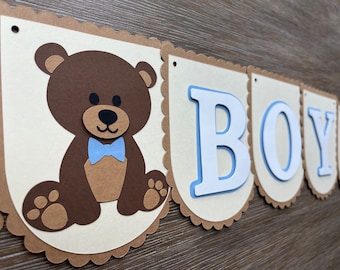 Teddy Bear Baby Shower Banner