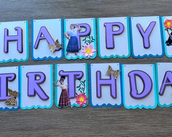Encanto Inspired Birthday Banner