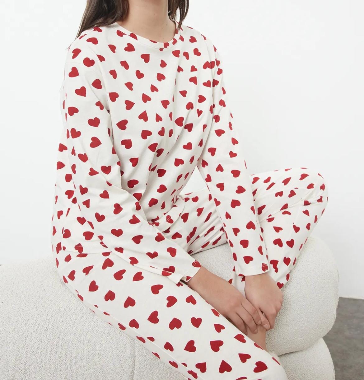 Cotton knit pajamas new arrivals