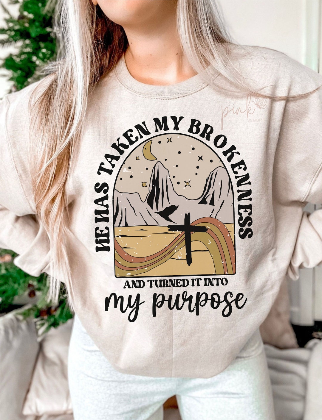 He Has Taken My Brokenness and Turned It Into My Purpose - Etsy