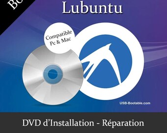 DVD Bootable Lubuntu + Guide d'utilisation