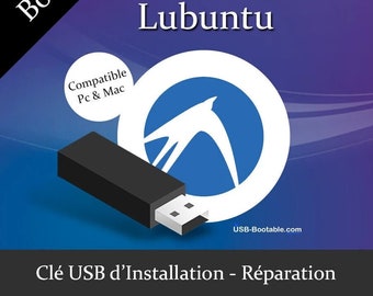 Lubuntu Bootable USB Key + User Guide