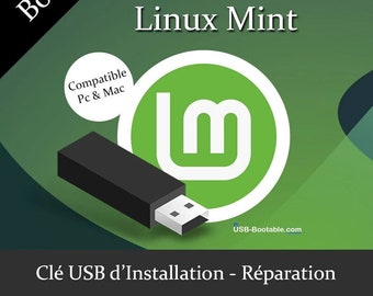 Bootfähiger Linux Mint-USB-Stick + Benutzerhandbuch