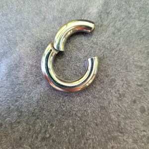 2g 4g 6g 8g 10g 12g 14g Clicker Ring Crow Raven Bird Skull Hoop Dangle Gauges Plug Earrings piercing ear goth silver septum stretch viking image 3