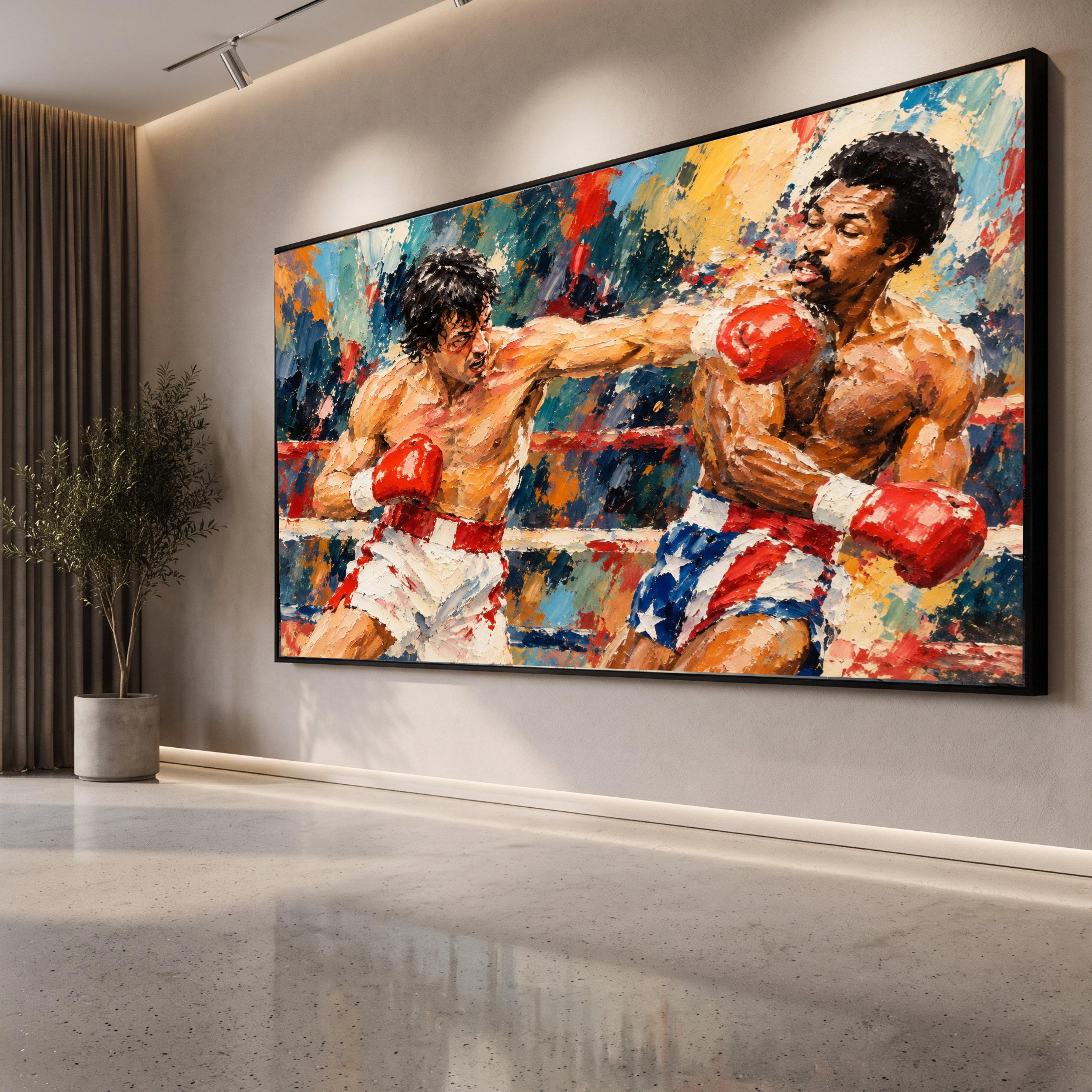 Rocky vs apollo art - Etsy 日本