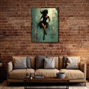 Abstract Woman Wall Art, Gift Wall Art Print, Girl Poster, Woman Portrait Wall Decor,Home and Office Decoration, Sexy Girl Canvas Print Art