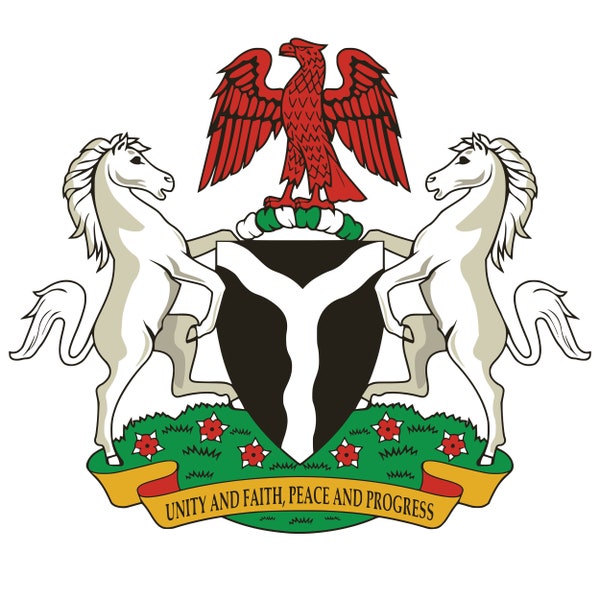 coat of arms of the Federal Republic of Nigeria png, svg, eps