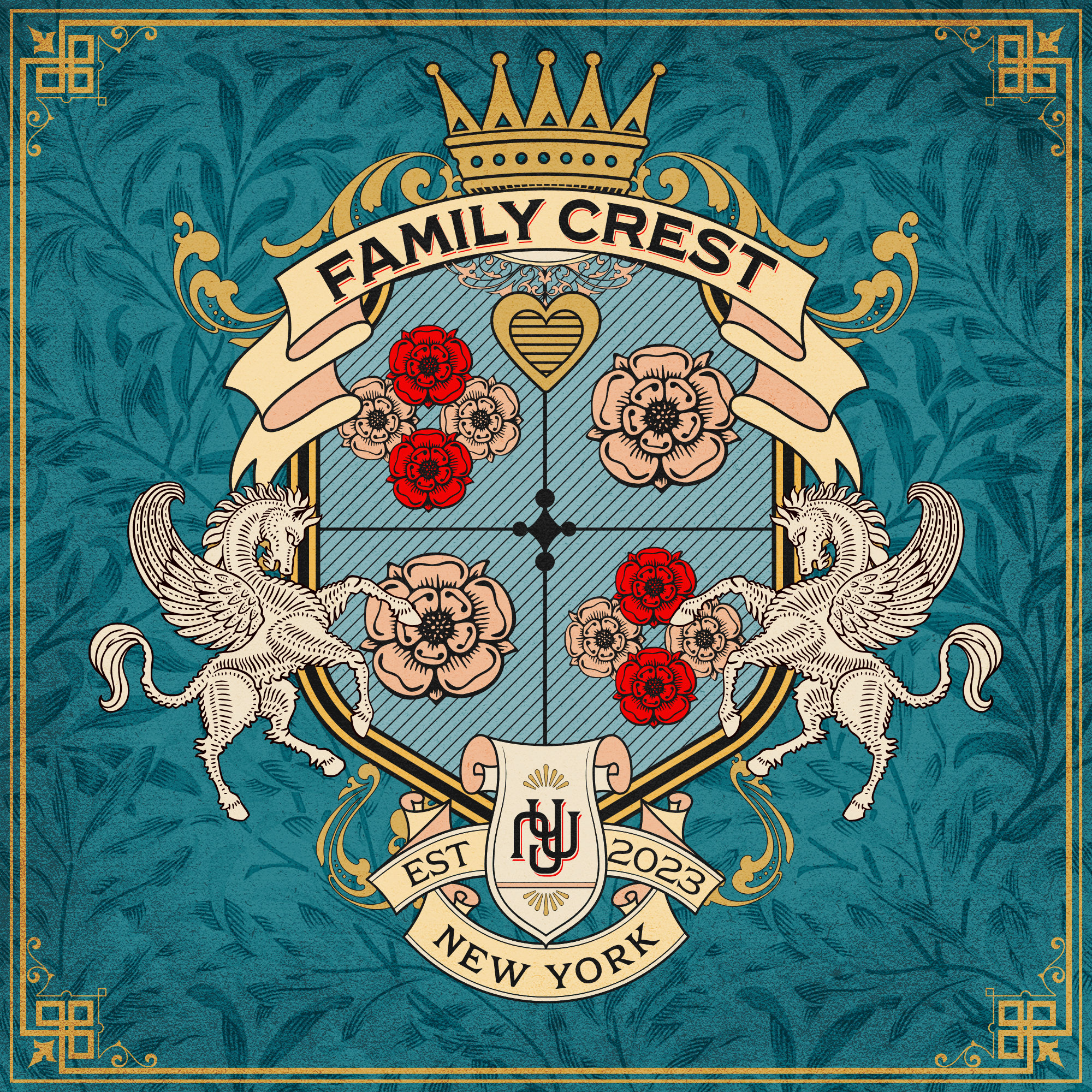 Family Crest Coat of Arms Custom Logo Design Family Crest Svg, Png, Jpg