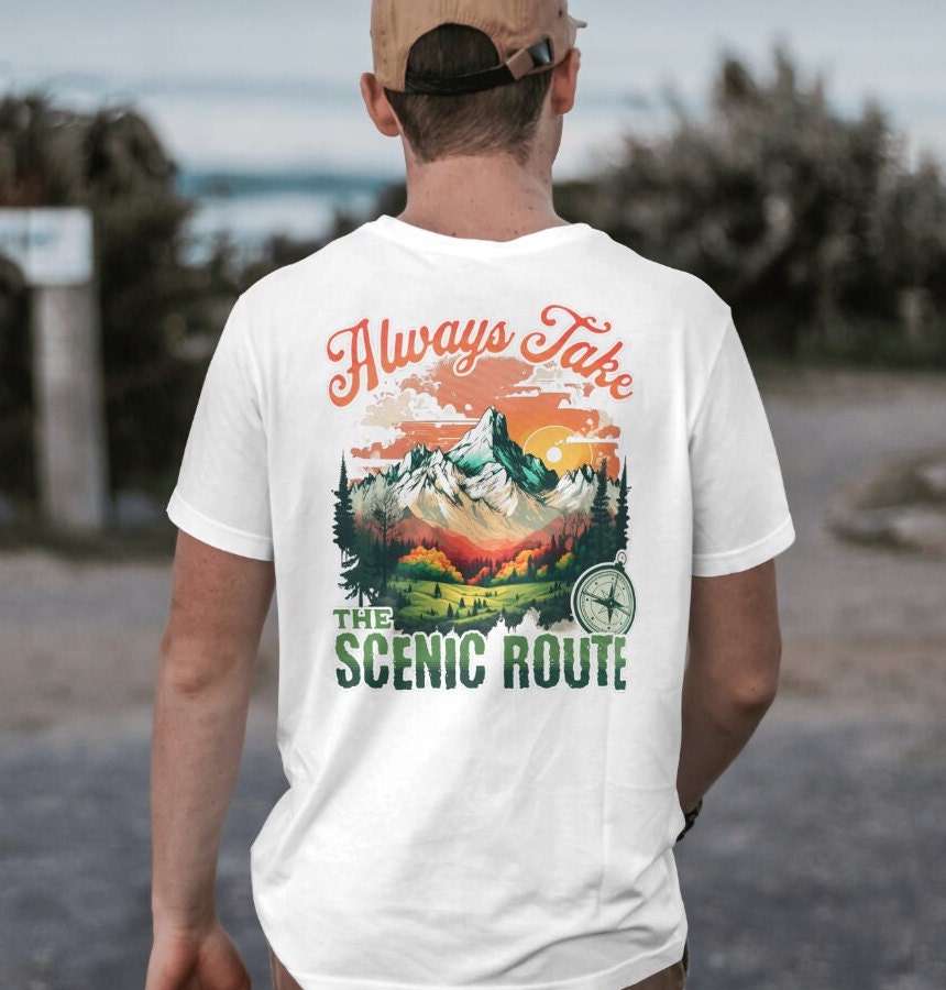 Always Take the Scenic Route Png Camping Travel Adventure - Etsy