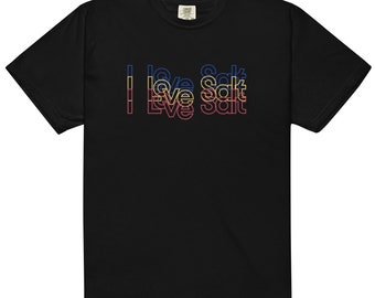 I Love Salt T-Shirt – Unisex Graphic Tee for Foodies