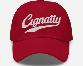 Cignatty Embroidered Dad Hat | Indiana Football Tribute