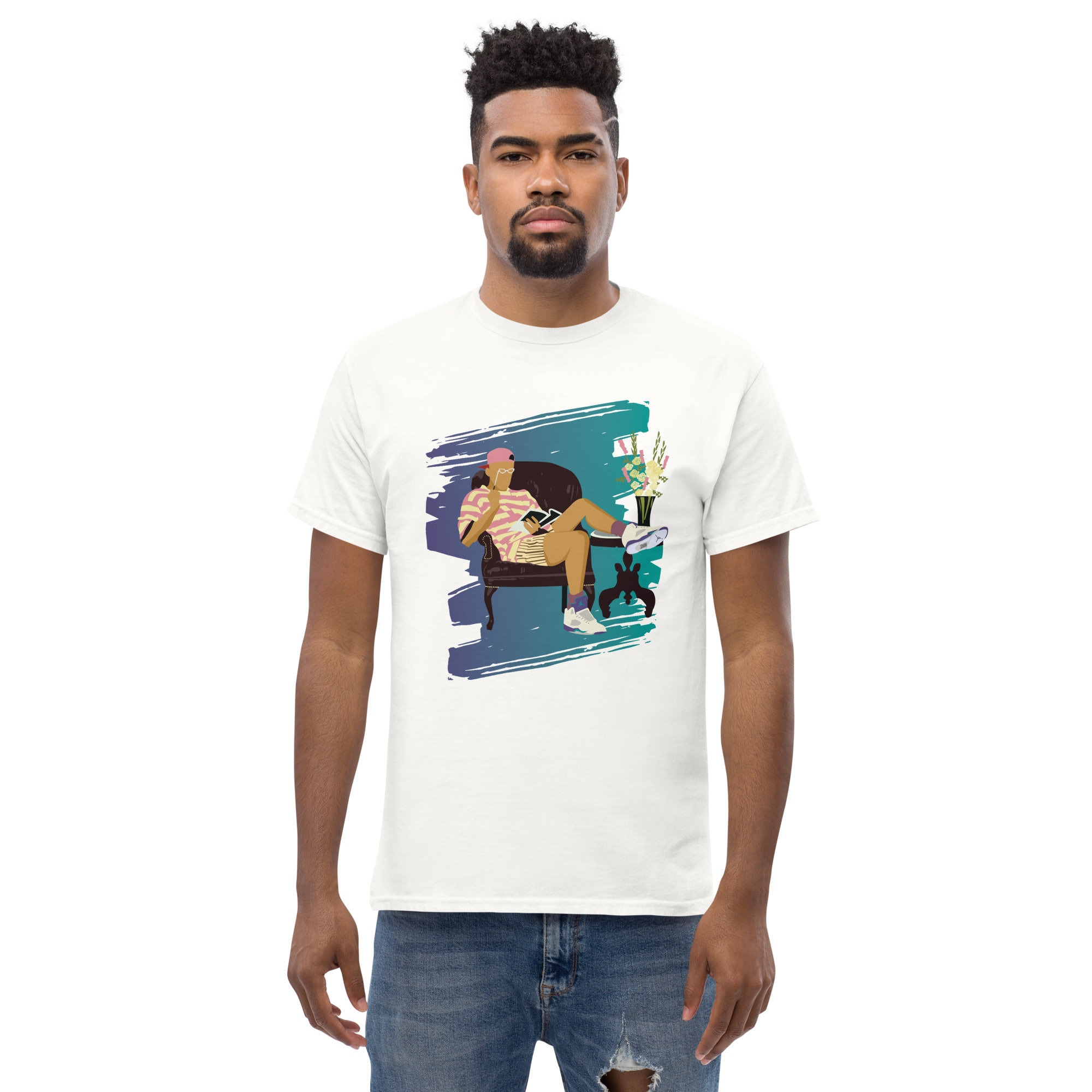 90s Fresh Prince THIS BOY IS SMOOTH Tシャツ 90s Fresh Prince THIS BOY IS SMOOTH Tシャツ