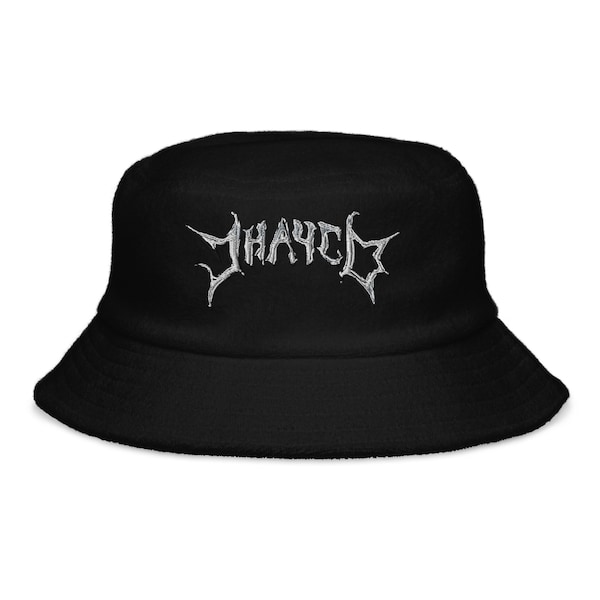 Jhayco Jhay Cortez 3D Embroidered Terry cloth bucket hat | Reggaeton, Puerto Rico Merch