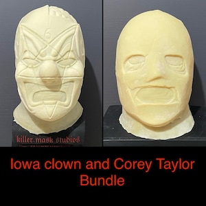 Slipknot Iowa clown + Corey Taylor 2 blank bundle