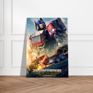 Transformers Cast Optimus Prime Bumblebee Jazz Wall Room Poster - POSTER  20x30