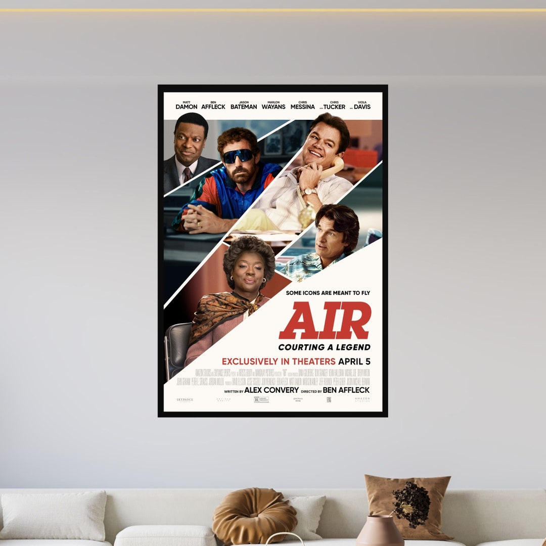 Air Movie Poster High Quality Air 2023 Movie Wall Art Air Etsy