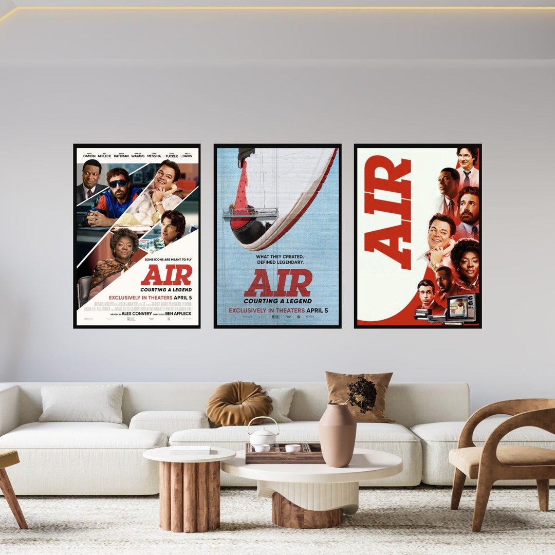 Air Movie Poster High Quality Air 2023 Movie Wall Art Air Etsy