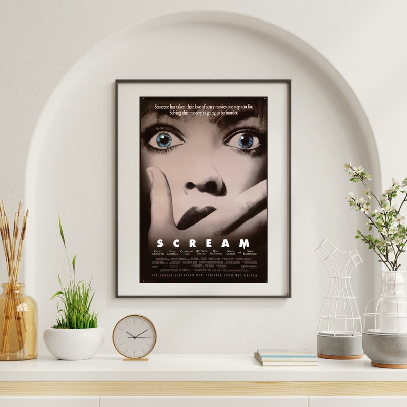 Scream Movie Poster Scream Printable Poster Scream Wall Art - Etsy