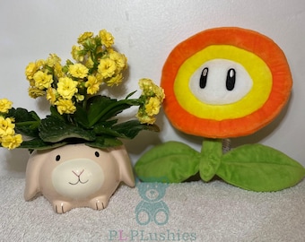 Eldblomma Super Mario Bros mjuk plyschleksak
