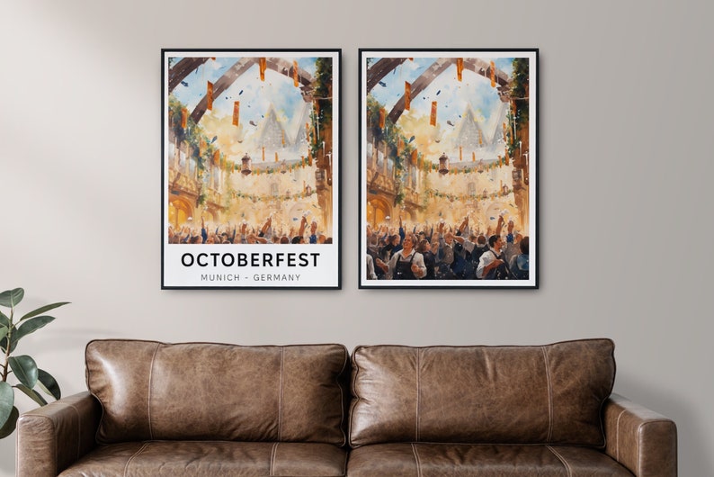 Oktoberfest Party Decor, Octoberfest Memory Print, Munich Poster, Munich Art, Octoberfest Party Idea, Germany Beerfest, Folk Festival Party Oktoberfest Decor, Munich Wall Art, Oktoberfest Gifts, Germany Drawing, Munich Painting, Beer Art, German Beer