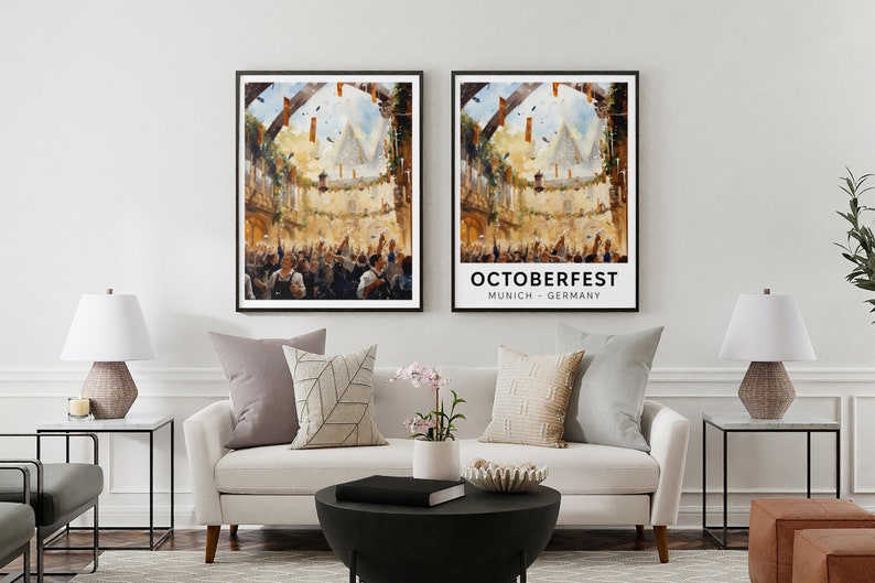 Oktoberfest Party Decor, Octoberfest Memory Print, Munich Poster, Munich Art, Octoberfest Party Idea, Germany Beerfest, Folk Festival Party Oktoberfest Decor, Munich Wall Art, Oktoberfest Gifts, Germany Drawing, Munich Painting, Beer Art, German Beer