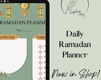 Täglicher Ramadan Planer - Digital