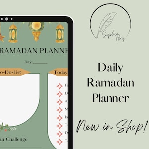 Daily Ramadan Planner - Digital