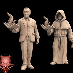 32mm Lovecraft (TGM-7 resin) Adaevy Creations Cthulhu