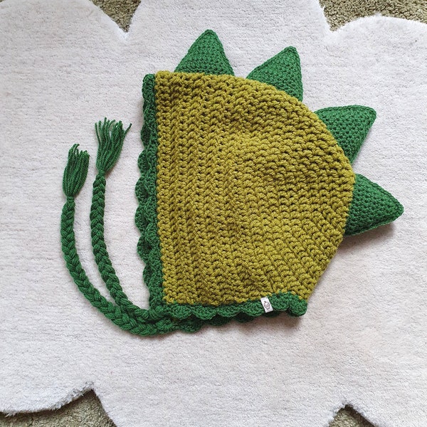 Dinosaur Hood Crochet