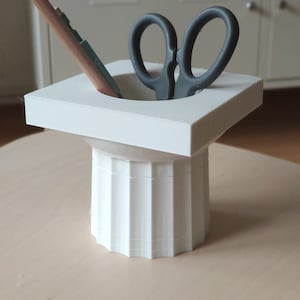 Doric column pen holder- 3d printed Classic Architecture Gift