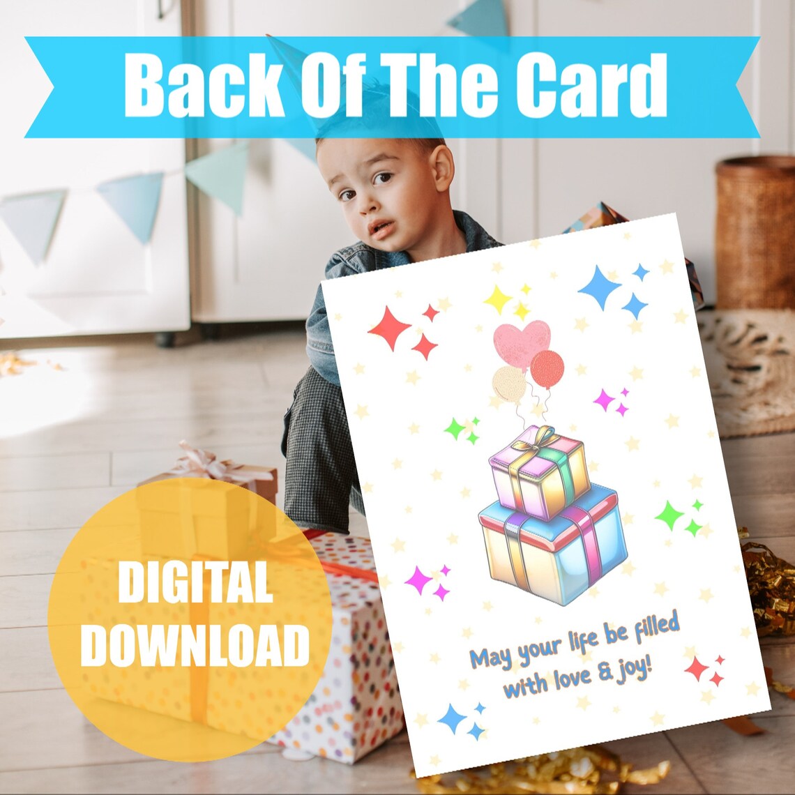 Happy Birthday Printable Greeting Card Printable Birthday - Etsy