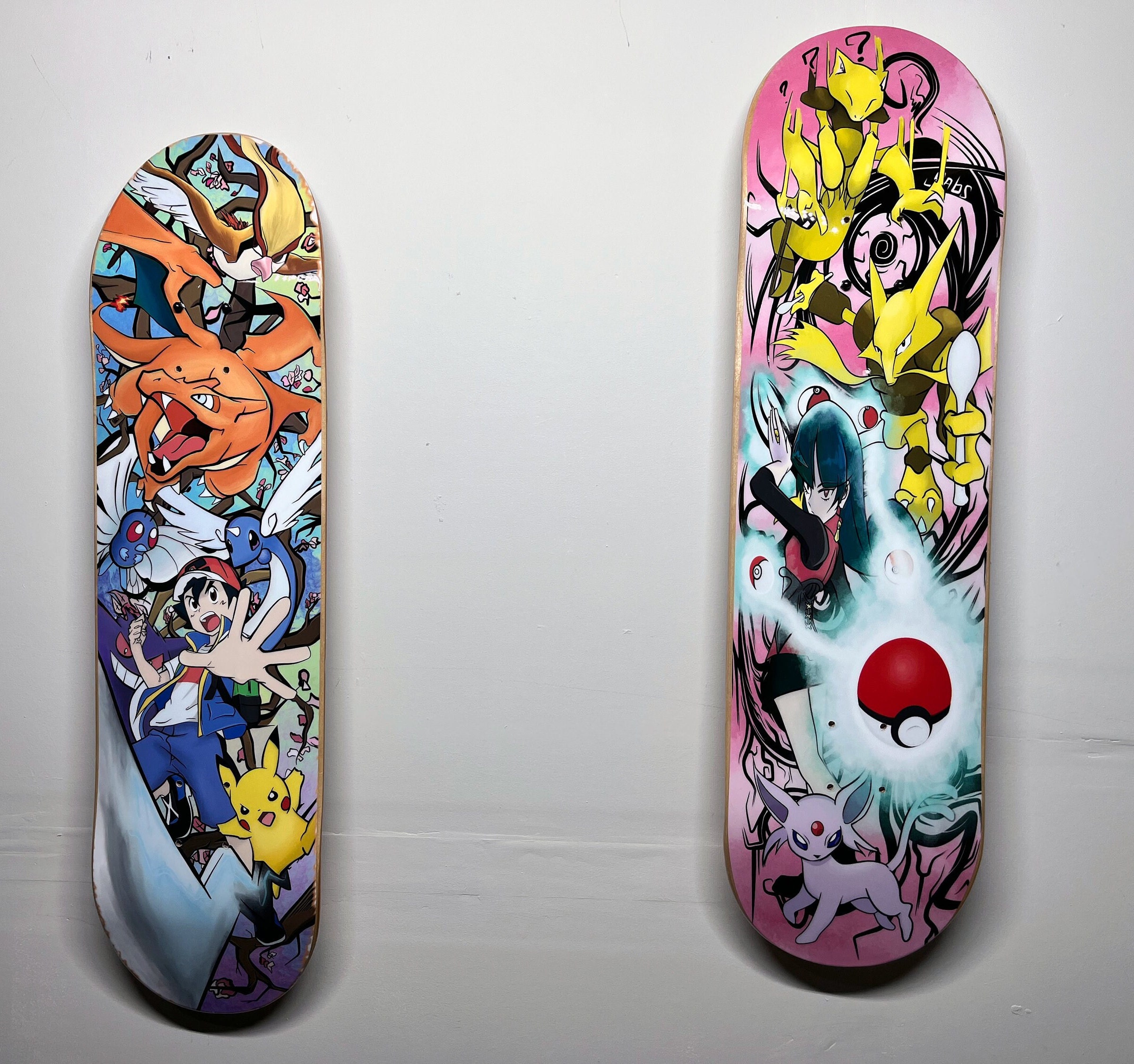 Custom Anime/character Skateboard Decks Handpainted -  Sweden