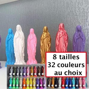 Kleurrijk Mariabeeld Pop - Moderne religieuze kunst - Interieurdecoratie en altaarbeeldje - 32 kleuren en maten om uit te kiezen - Loft