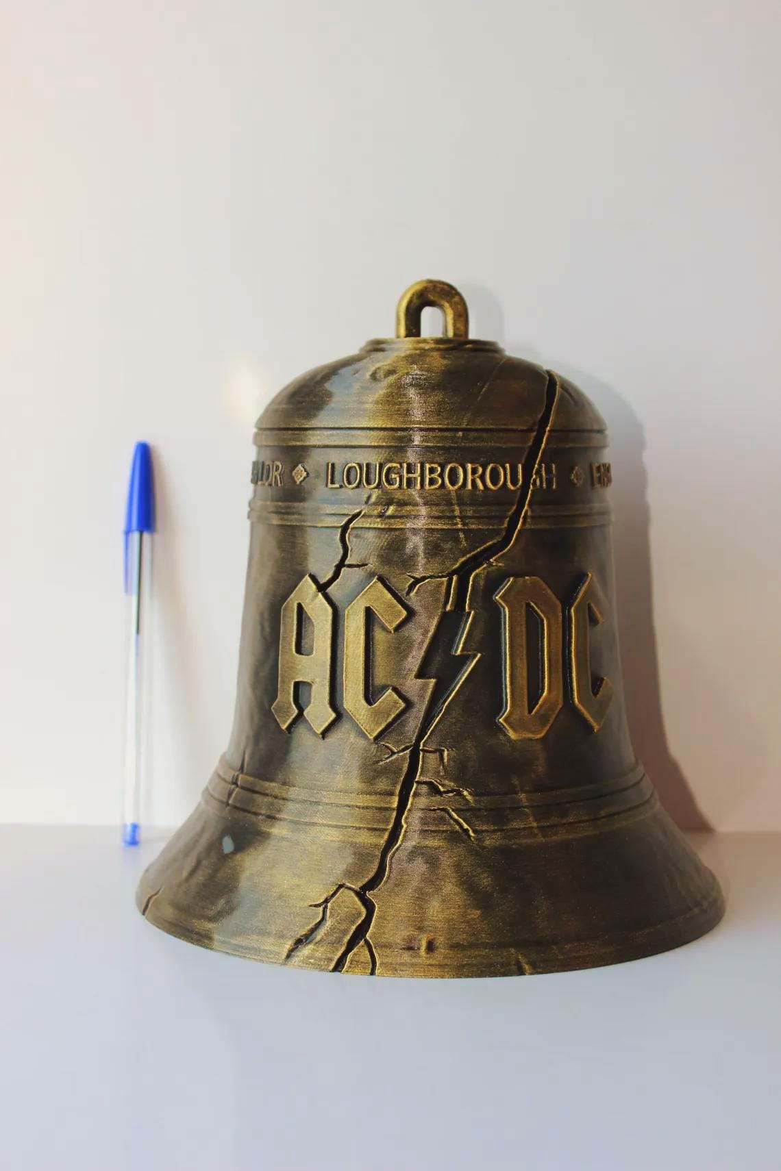 Signs-USA - Musique Sign - métal - AC/ DC - Hells Bells - 30 x 40 cm