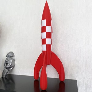 Tintin Rocket - Explorers on the Moon Resin 30 cm 46949